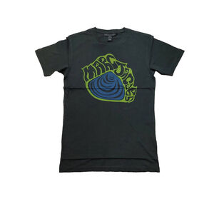 Marc by Marc Jacobs Orcha Black Multicolor Graphic Tee Shirt Sz XS NWT $78